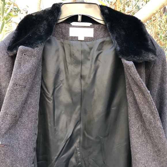 NW Albert Nipon America Made Wool&Fur Coat, Sz 8P - Picture 16 of 16